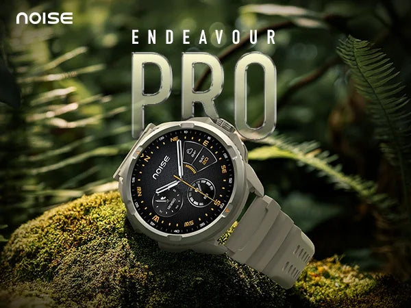 Smartwatch NOISE Endeavour Pro GPS Beige