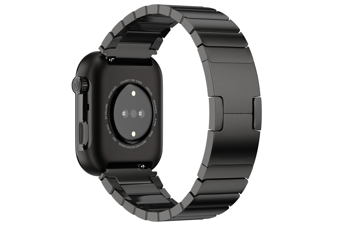 Smartwatch NOISE Pro 6 MAX AI GPS Chrome Black
