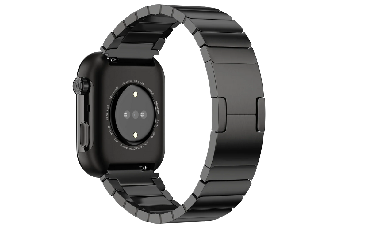 Smartwatch NOISE Pro 6 MAX AI GPS Chrome Black