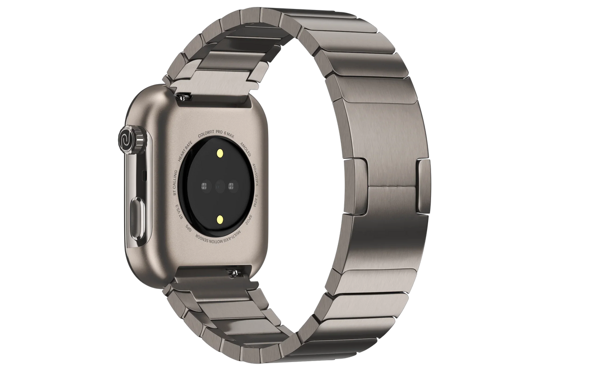 Smartwatch NOISE Pro 6 MAX AI GPS Pure Titanium