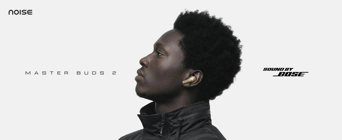 True Wireless Earbuds NOISE Sound by BOSE Masterbuds 2 Aurum