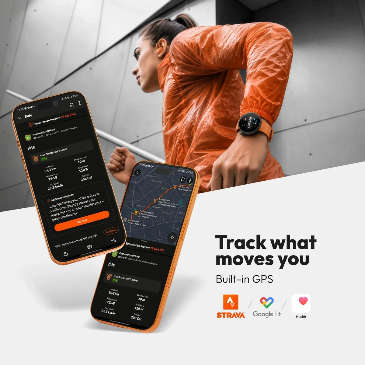 Smartwatch NOISE ALT WATCH 1 AI GPS