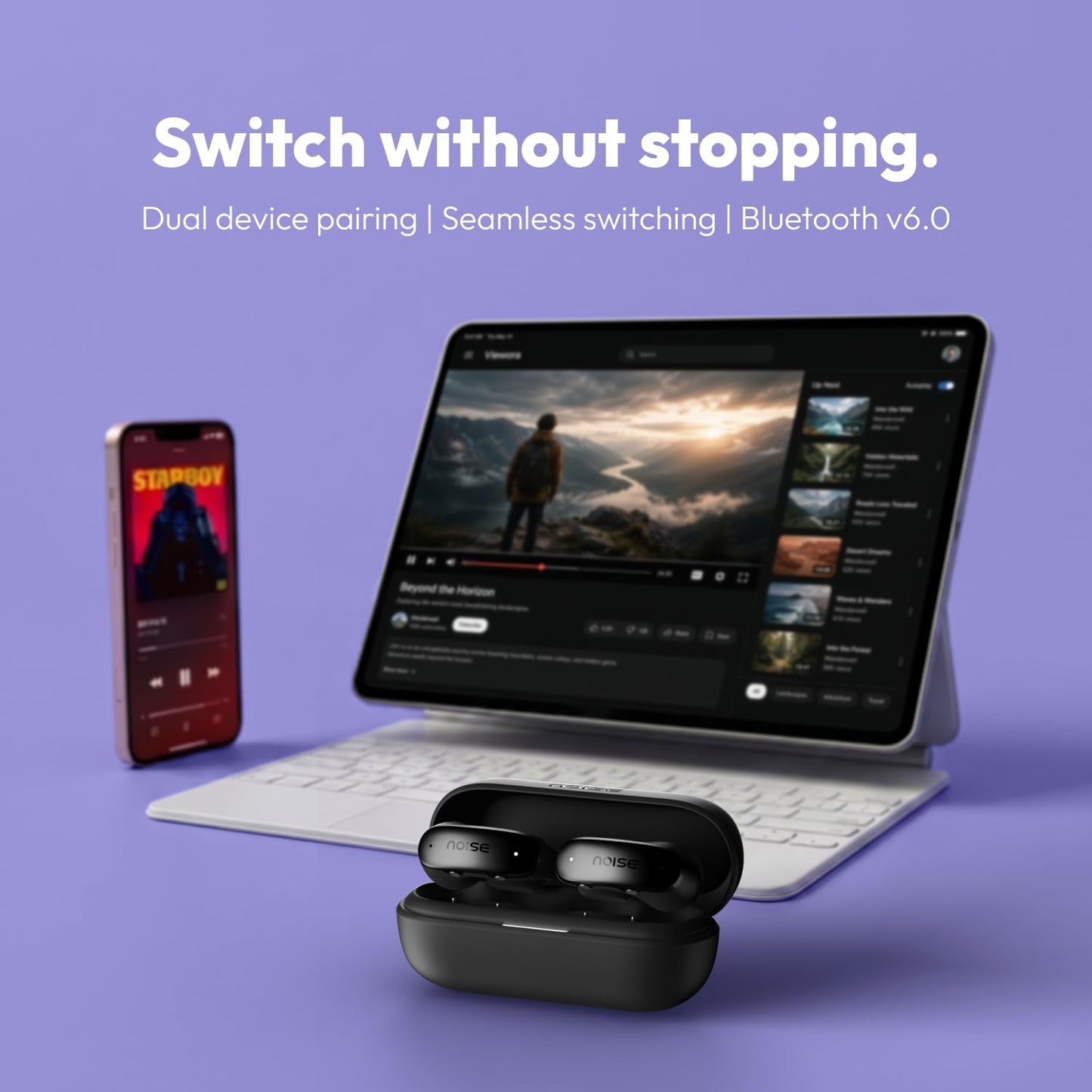 True Wireless Earbuds NOISE ALT CLIP OWS