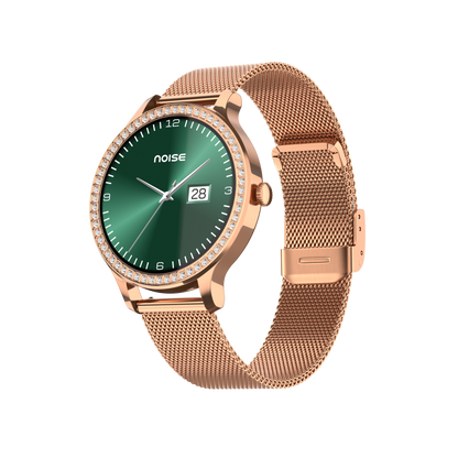 Smartwatch NOISE Diva Araya Oro Rosa Eslabón