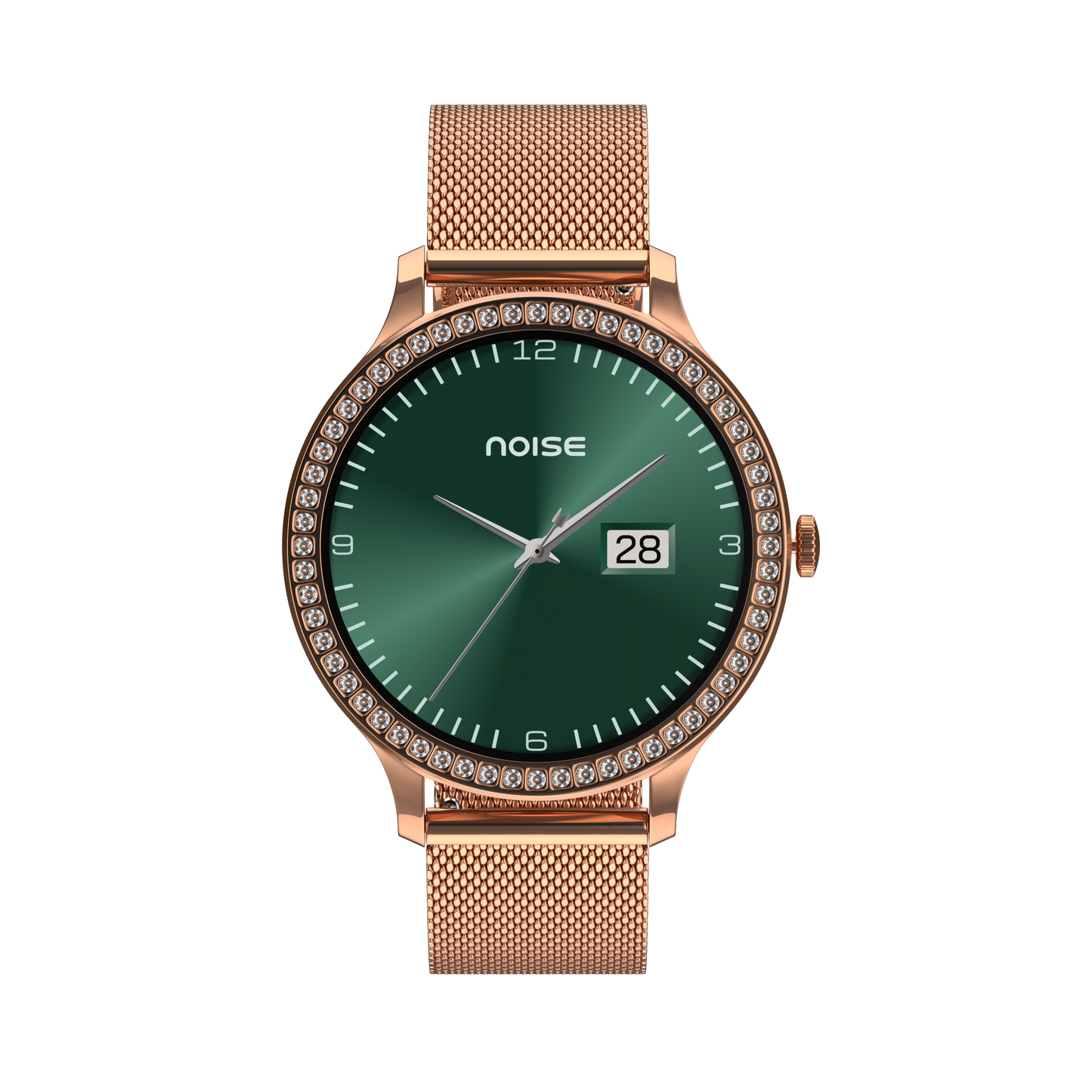 Smartwatch NOISE Diva Araya Oro Rosa Eslabón