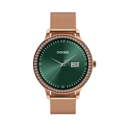 Smartwatch NOISE Diva Araya Oro Rosa Eslabón