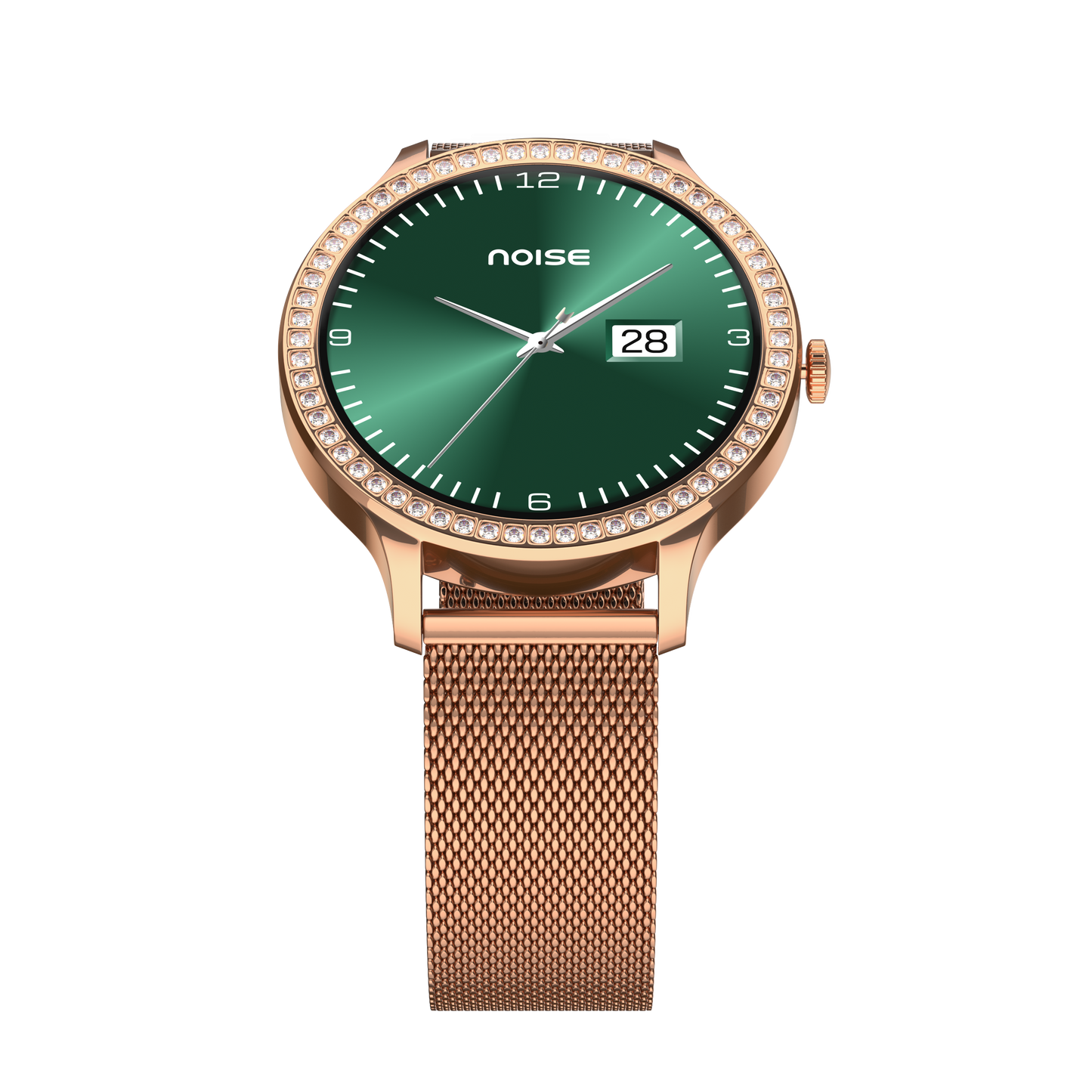 Smartwatch NOISE Diva Araya Oro Rosa Eslabón