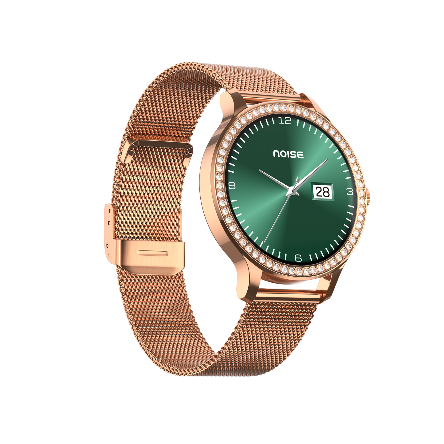 Smartwatch NOISE Diva Araya Oro Rosa Eslabón