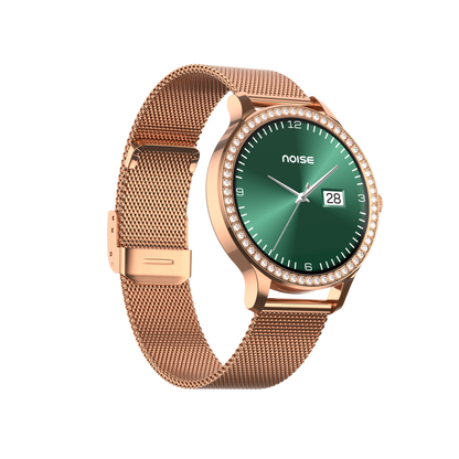 Smartwatch NOISE Diva Araya Oro Rosa Eslabón