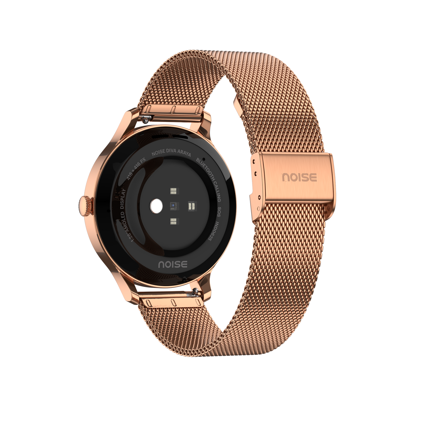 Smartwatch NOISE Diva Araya Oro Rosa Eslabón