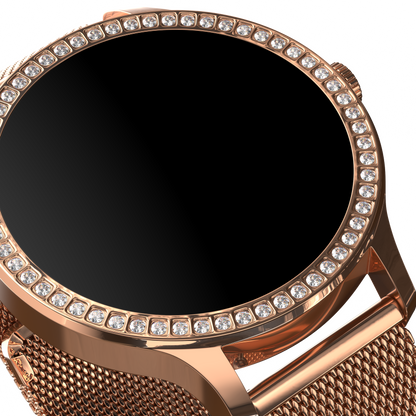 Smartwatch NOISE Diva Araya Oro Rosa Eslabón