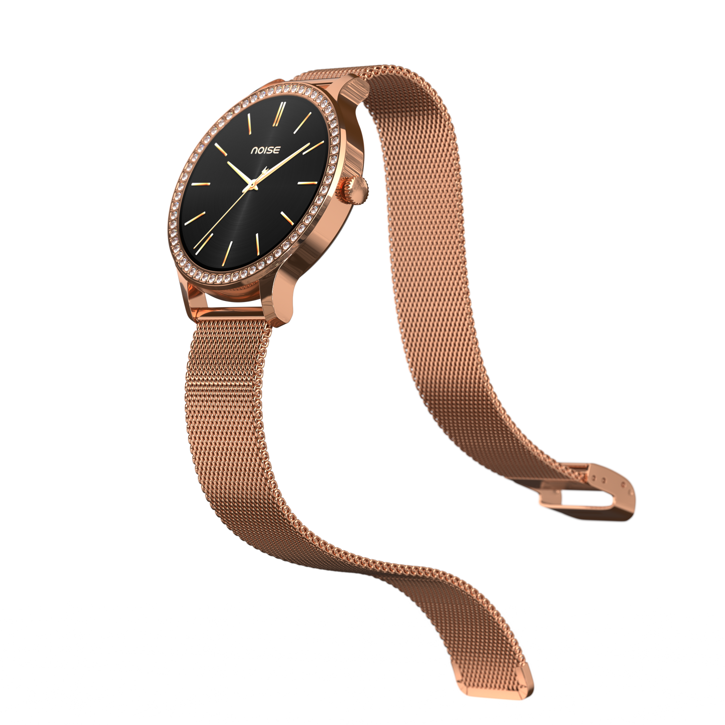 Smartwatch NOISE Diva Araya Oro Rosa Eslabón