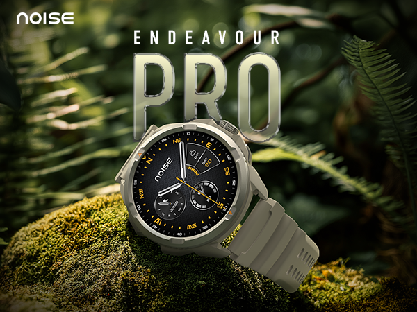 Smartwatch NOISE Endeavour Pro GPS Beige