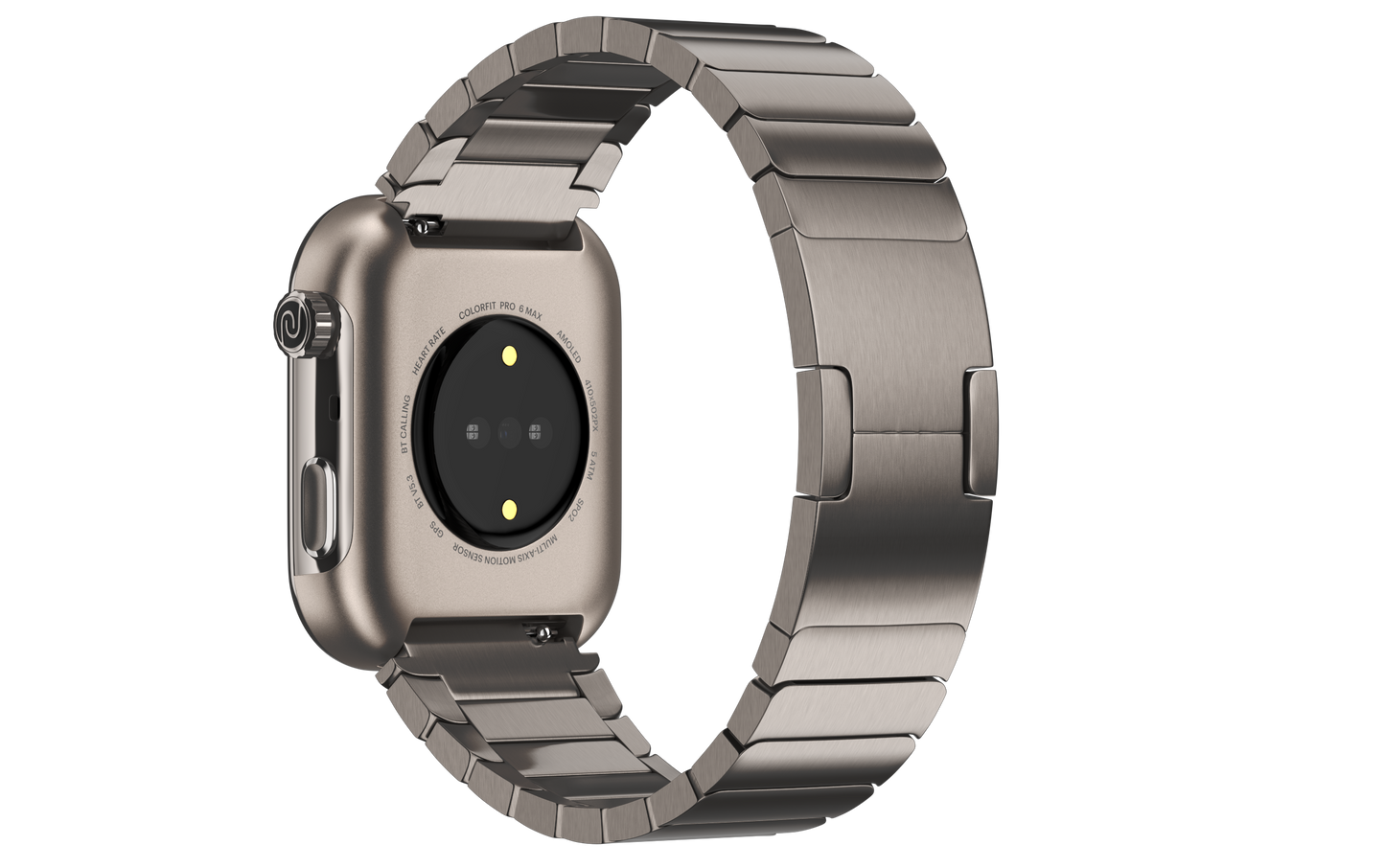 Smartwatch NOISE Pro 6 MAX AI GPS Pure Titanium
