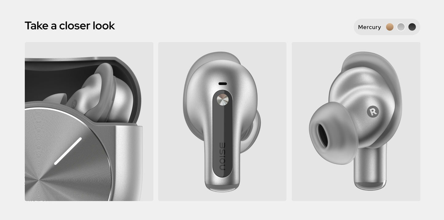 True Wireless Earbuds NOISE Sound by BOSE Masterbuds 2